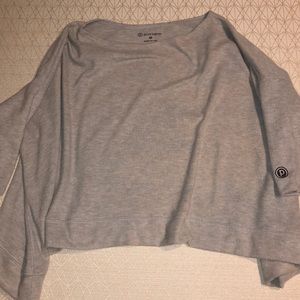 Pure Barre slouchy coverup